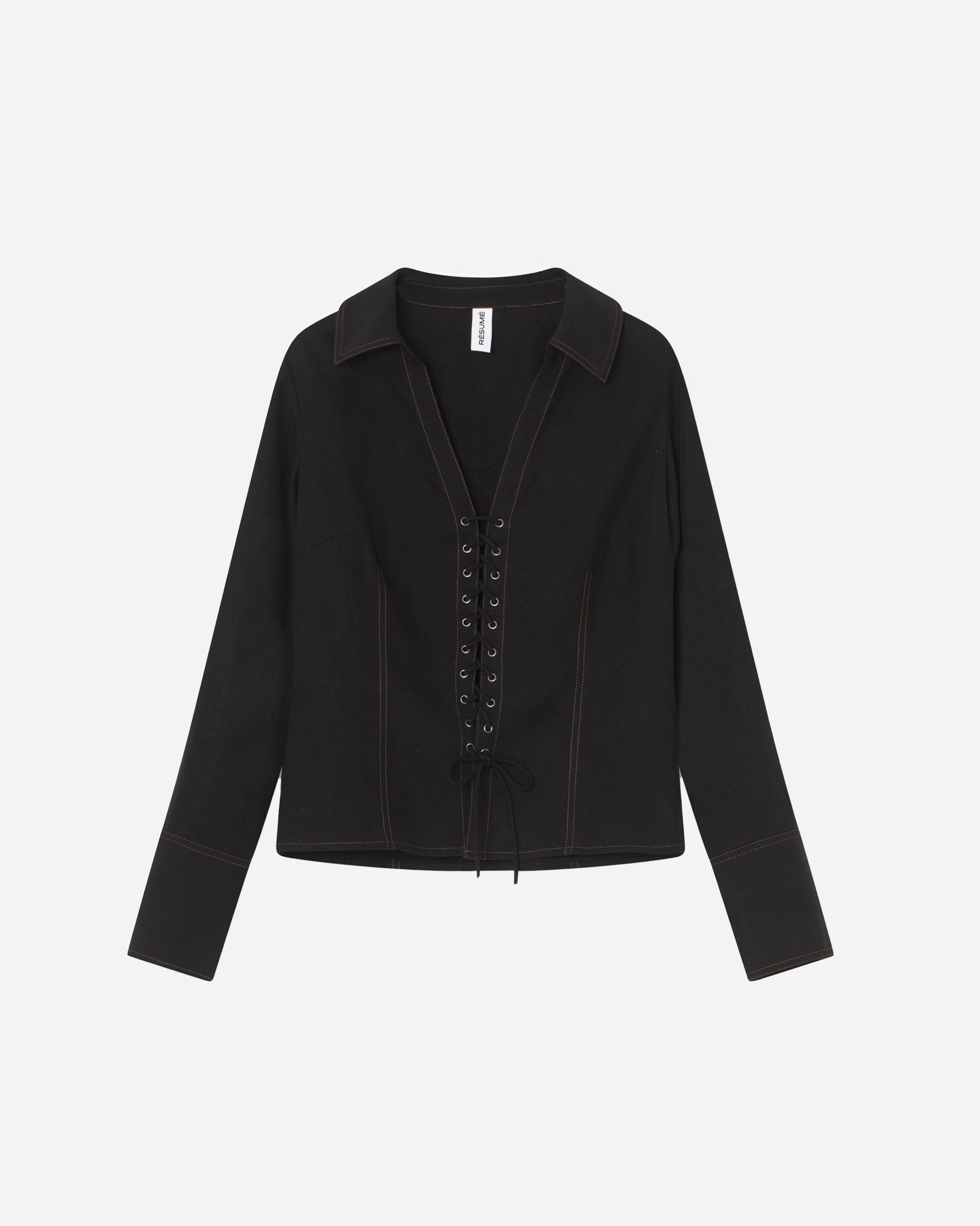 RÉSUMÉ FenyaRS Blouse Black 124661372
