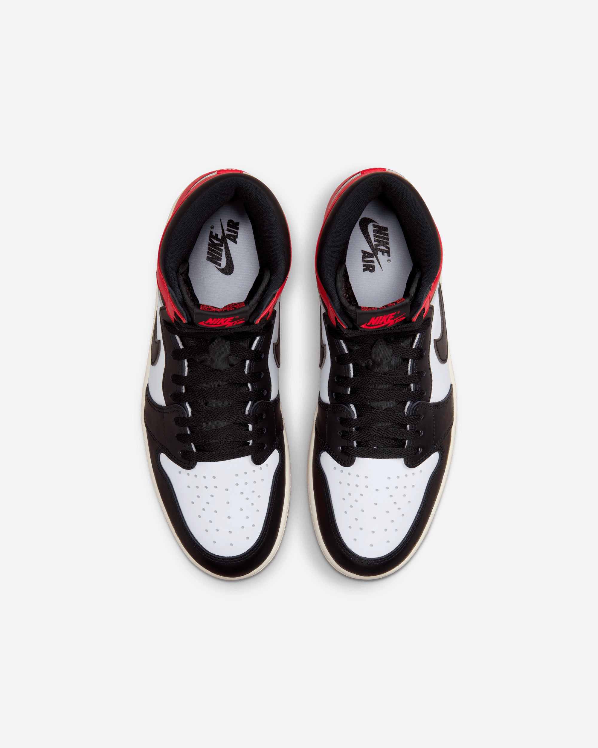 Jordan Brand Air Jordan 1 Retro OG "Black Toe Reimagined" WHITE/BLACK-VARSITY RED DZ5485-106