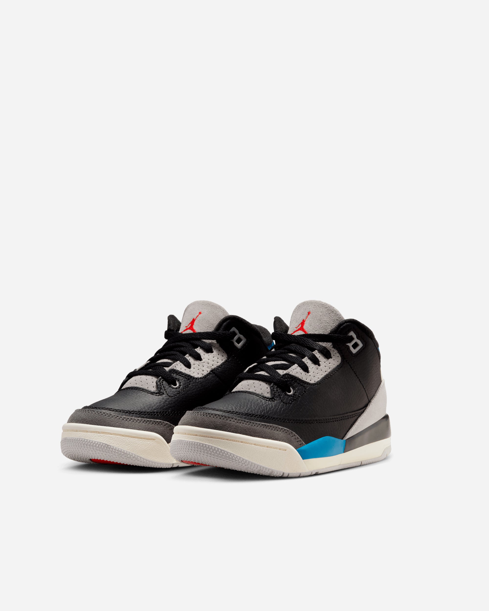 Jordan Brand Air Jordan 3 Retro OG (Preschool) BLACK/CHILE RED IB8969-004