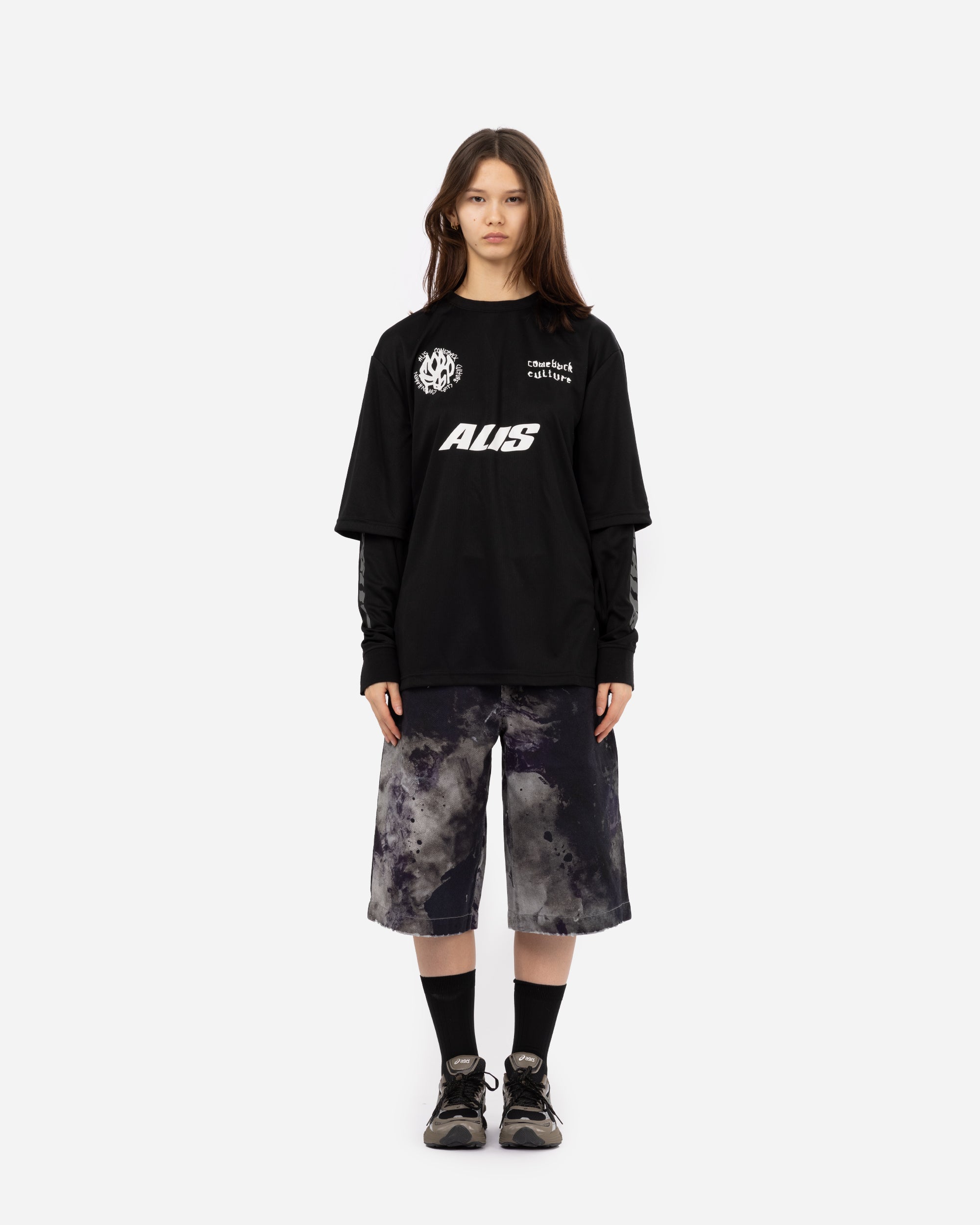 ALIS Comeback Club 2-Layer Jersey Black 29-01