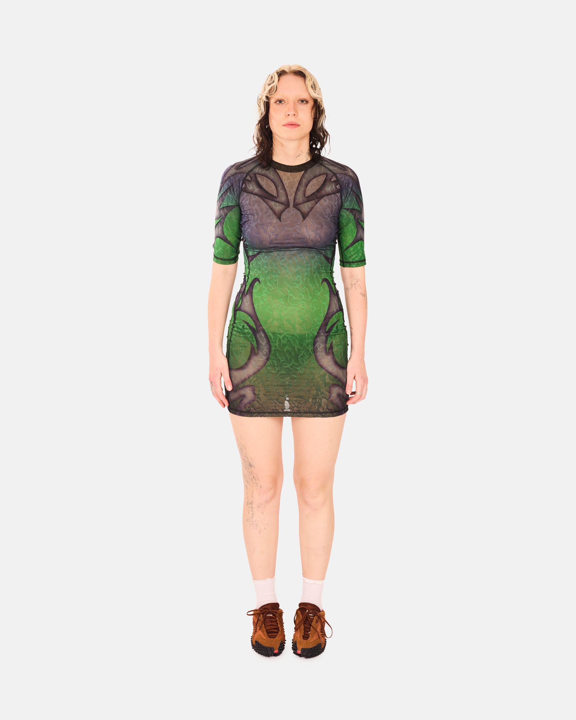 Puma Puma x Aries Dress Fluro Green Pes 63107651