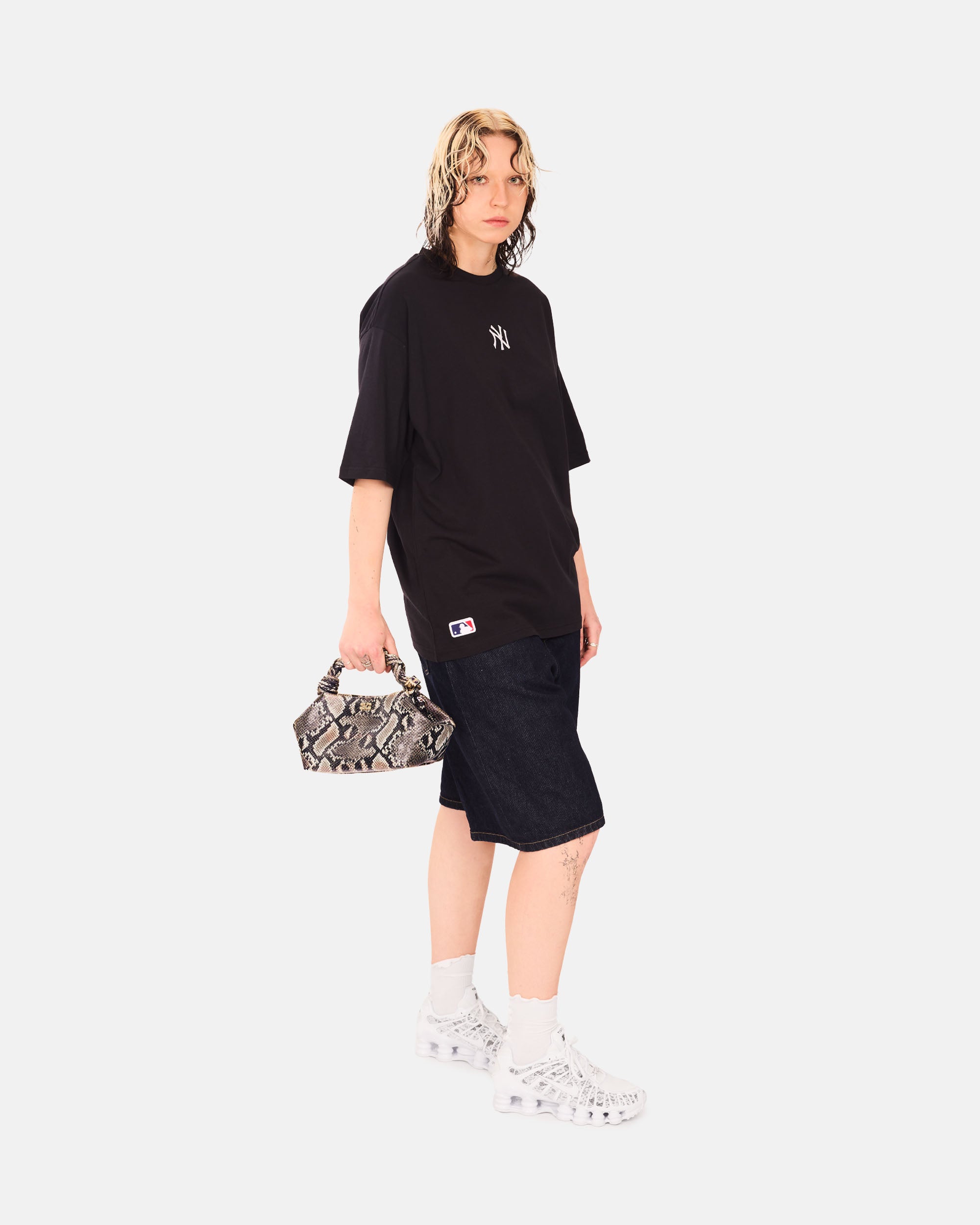 GANNI Ganni Bou Bag Small Snake Egret A6758-135