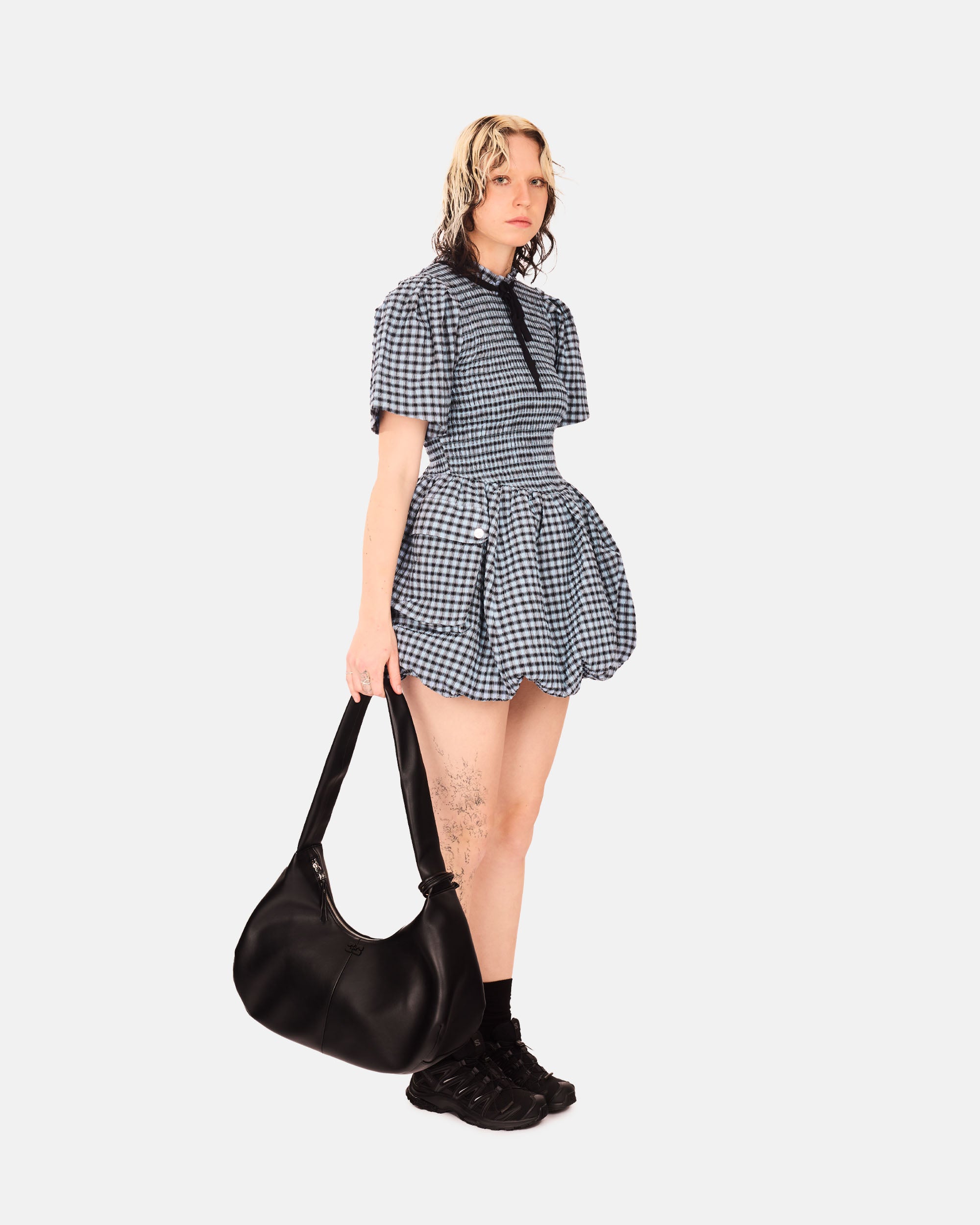 GANNI Ganni Bou Bag Hobo Medium Black A6837-099
