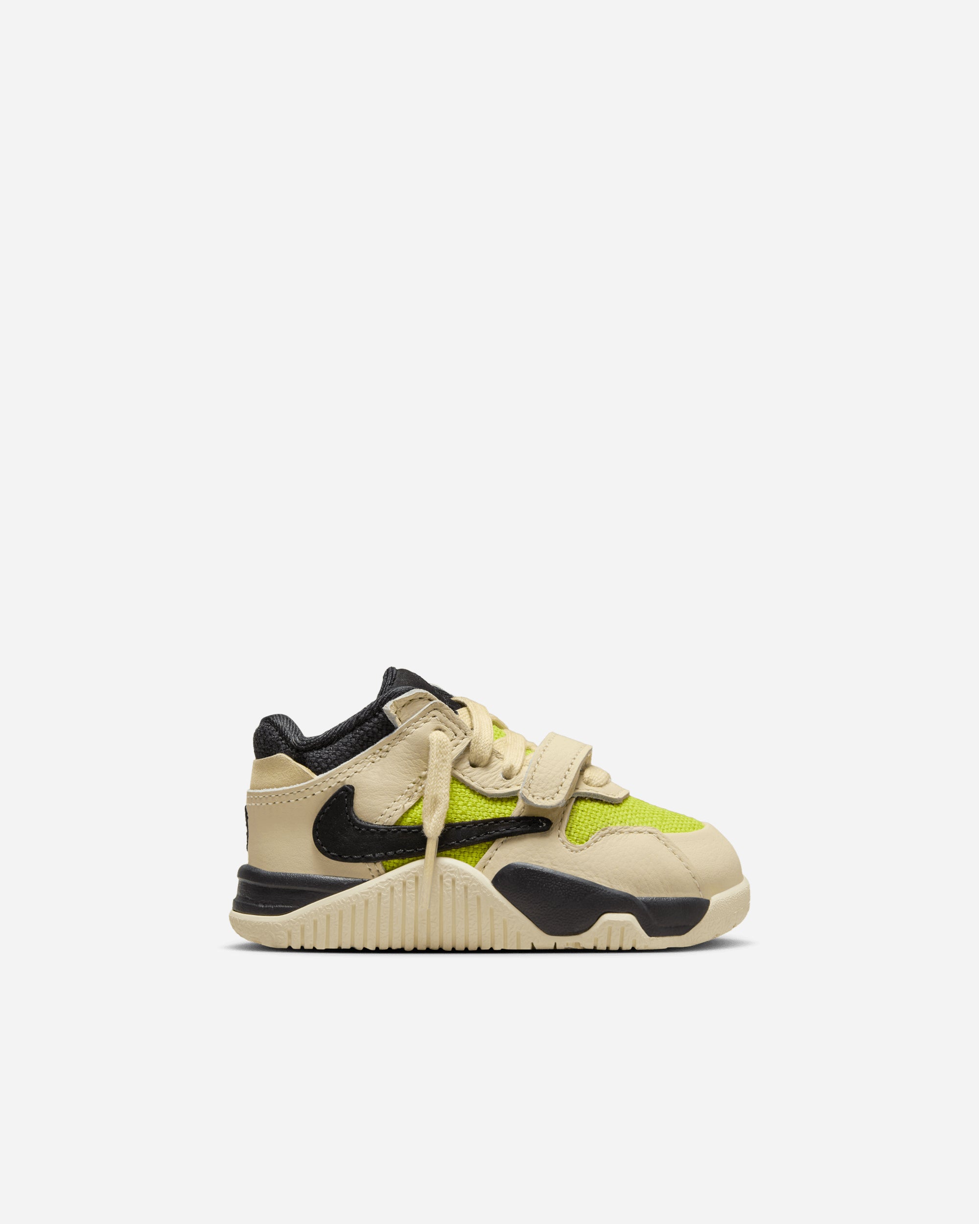Jordan Brand Jordan Brand x Travis Scott Jumpman Jack CJ1 T-Rexx "Bright Cactus" (Toddler) MUSLIN/BLACK FJ2852-102
