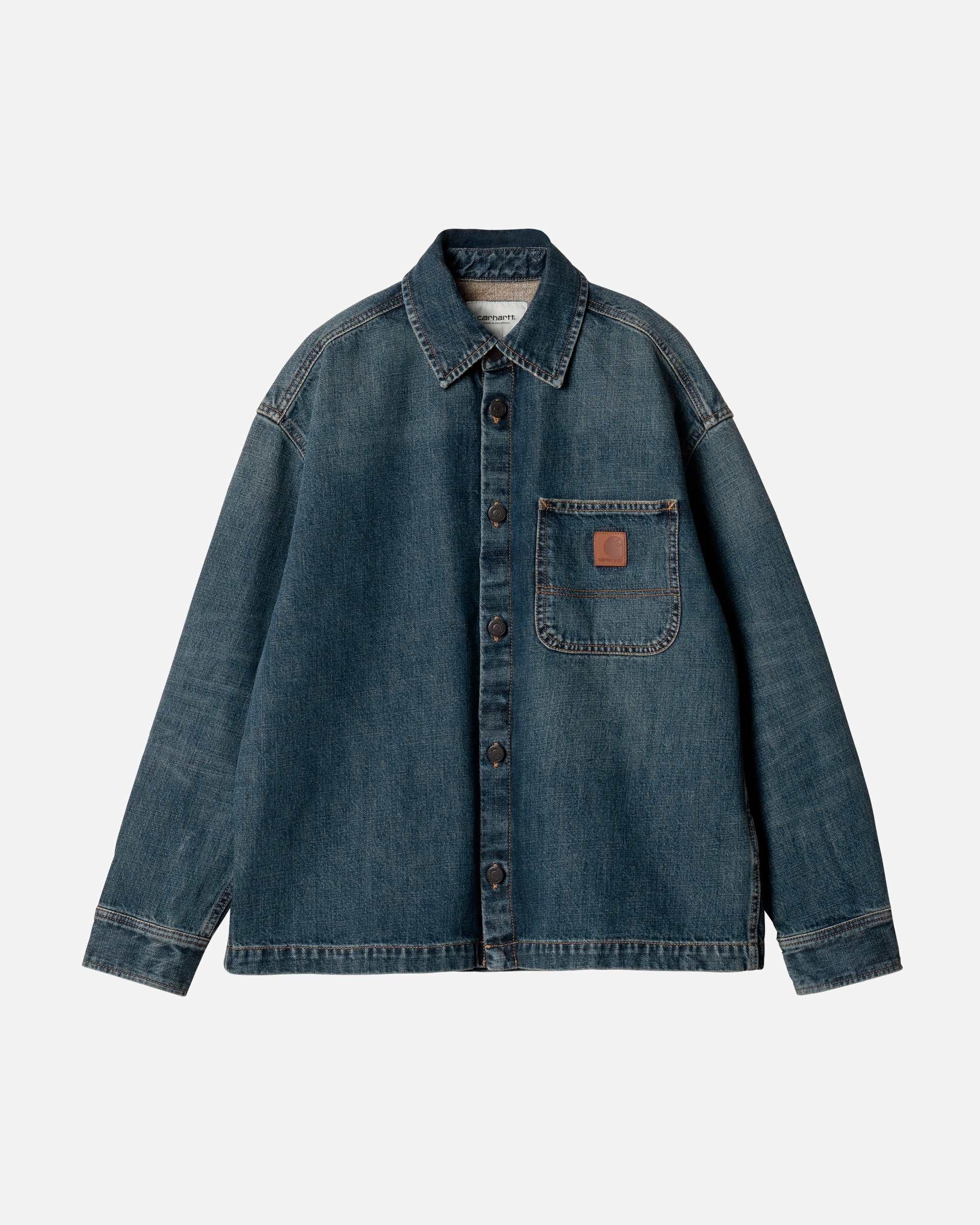 Carhartt WIP Lovilia Shirt Jacket Blue I034461-014Q