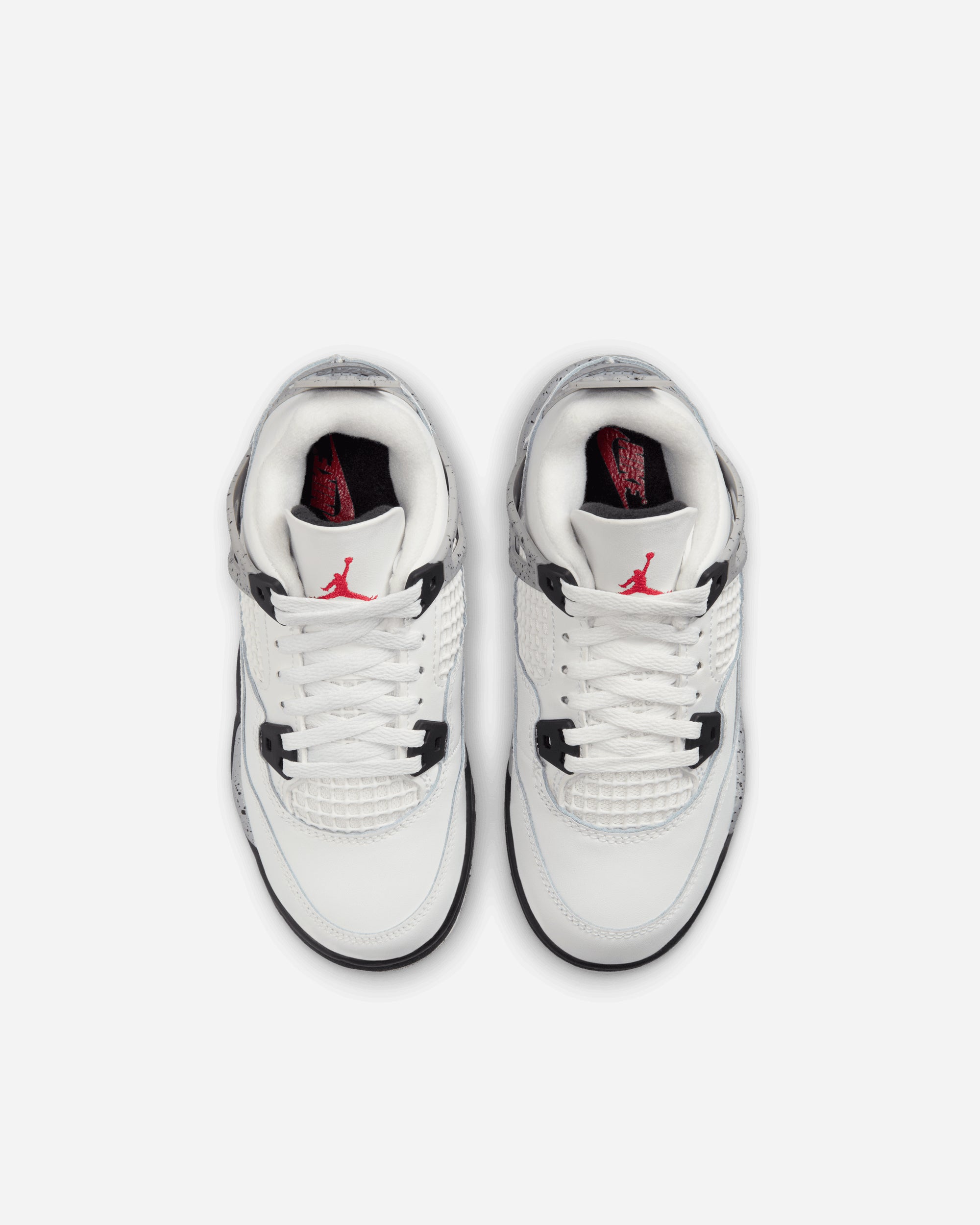 Jordan Brand Air Jordan 4 Retro OG “White Cement” (Preschool) SUMMIT WHITE/FIRE RED IB4388-100