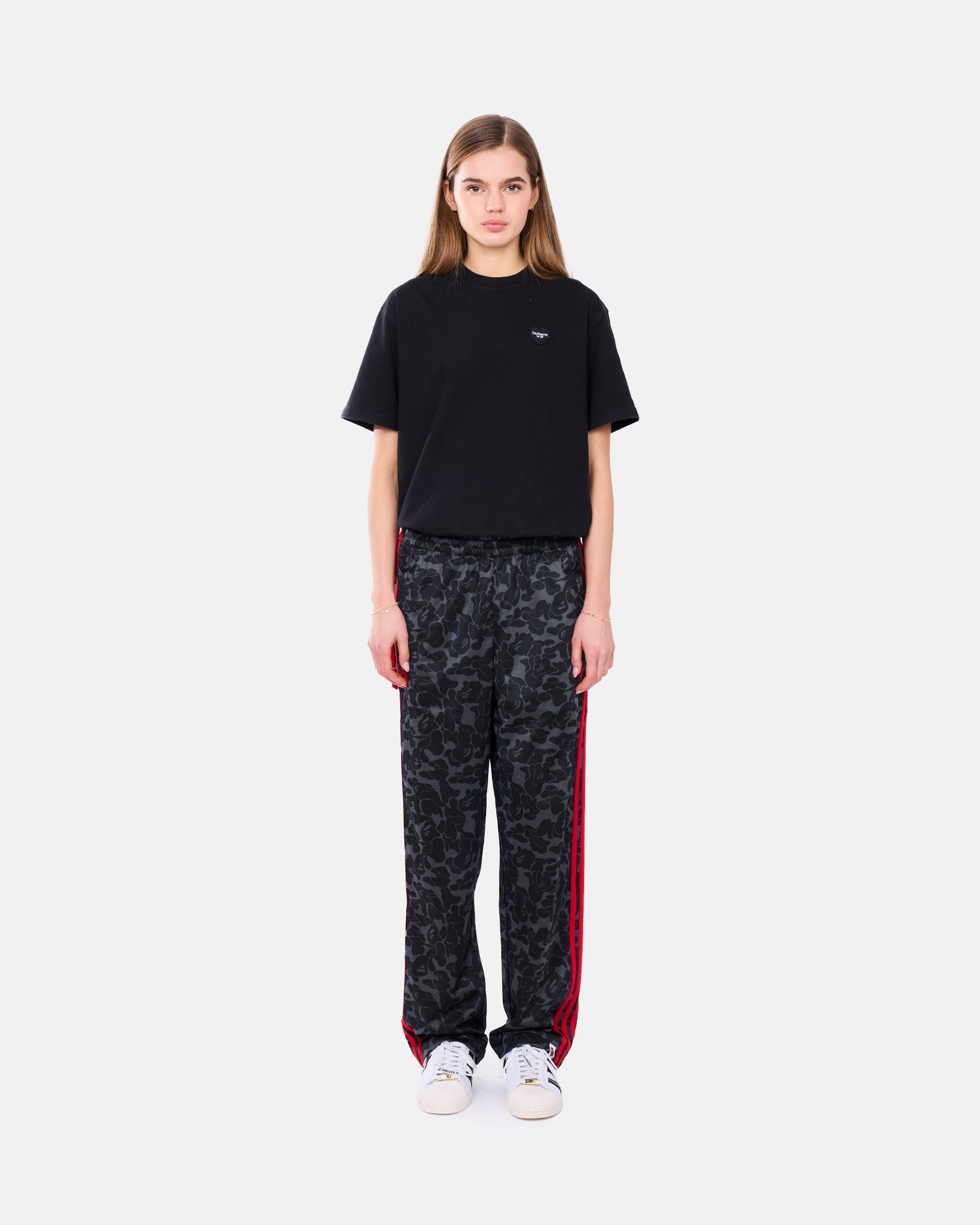 adidas Originals adidas Originals x BAPE Firebird Tracksuit Pants BLACK JN7125