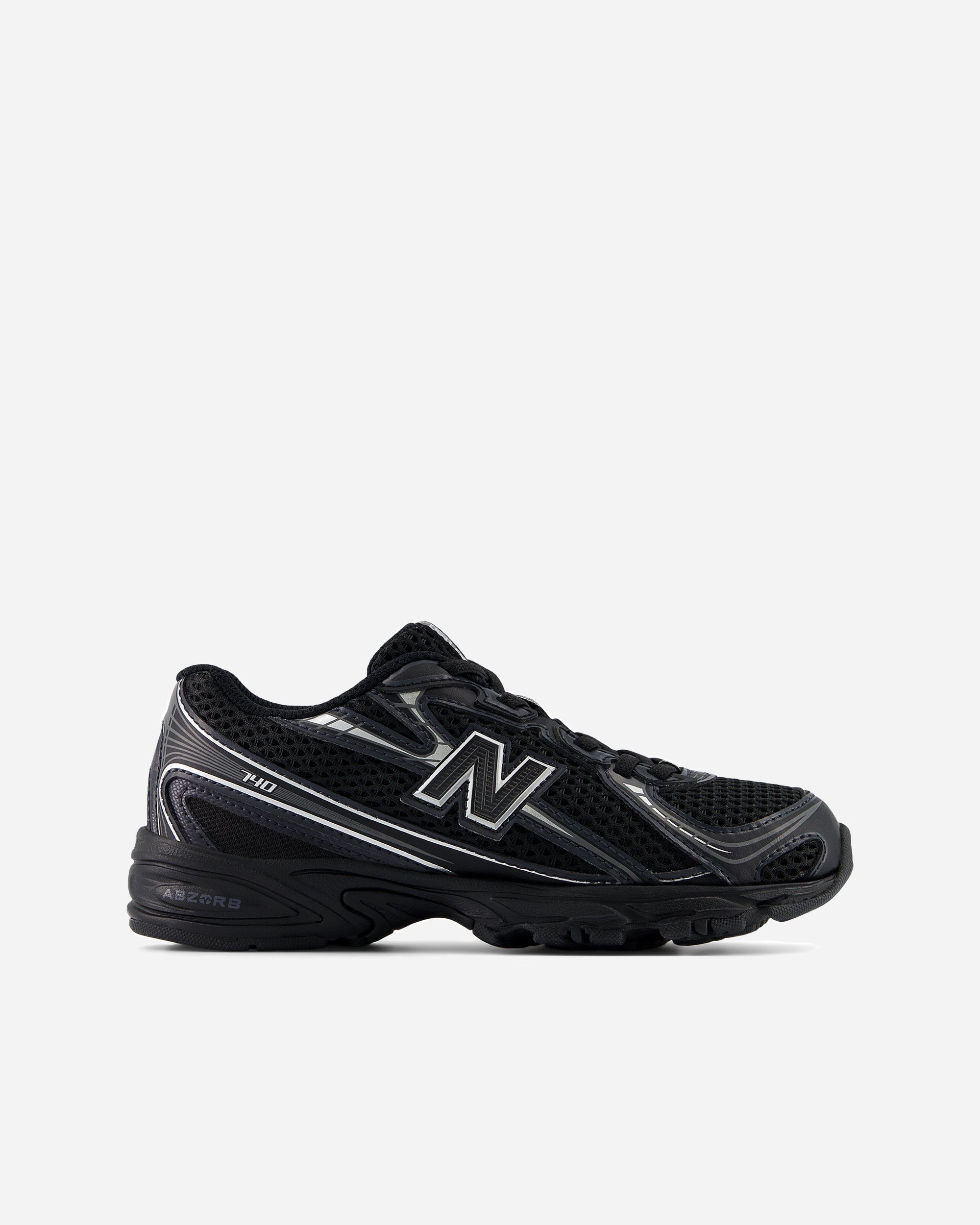 New Balance New Balance 740 (Preschool) Black PZ740BM