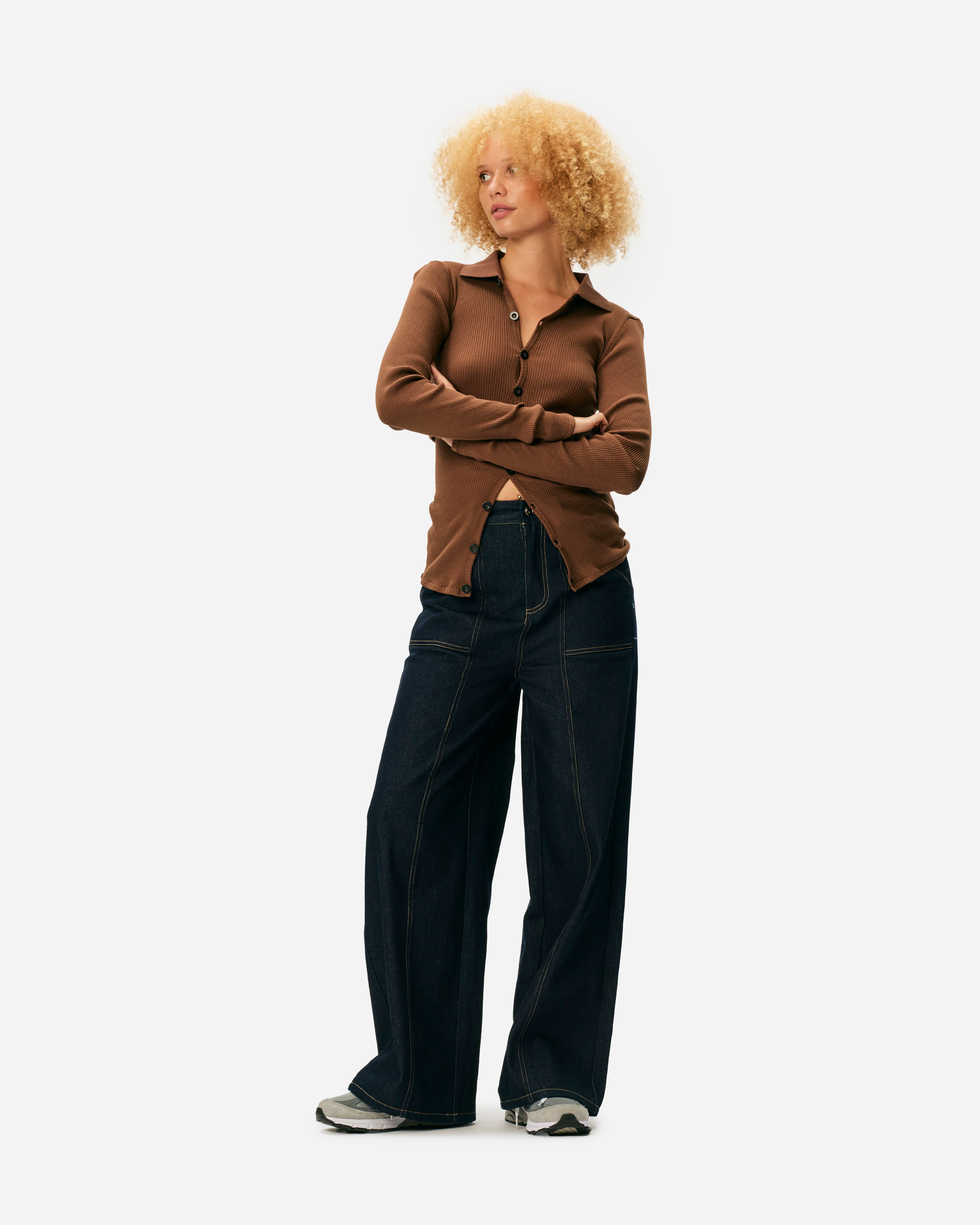 OpéraSPORT Laura Seamless Shirt Brown Z43-B-Brown
