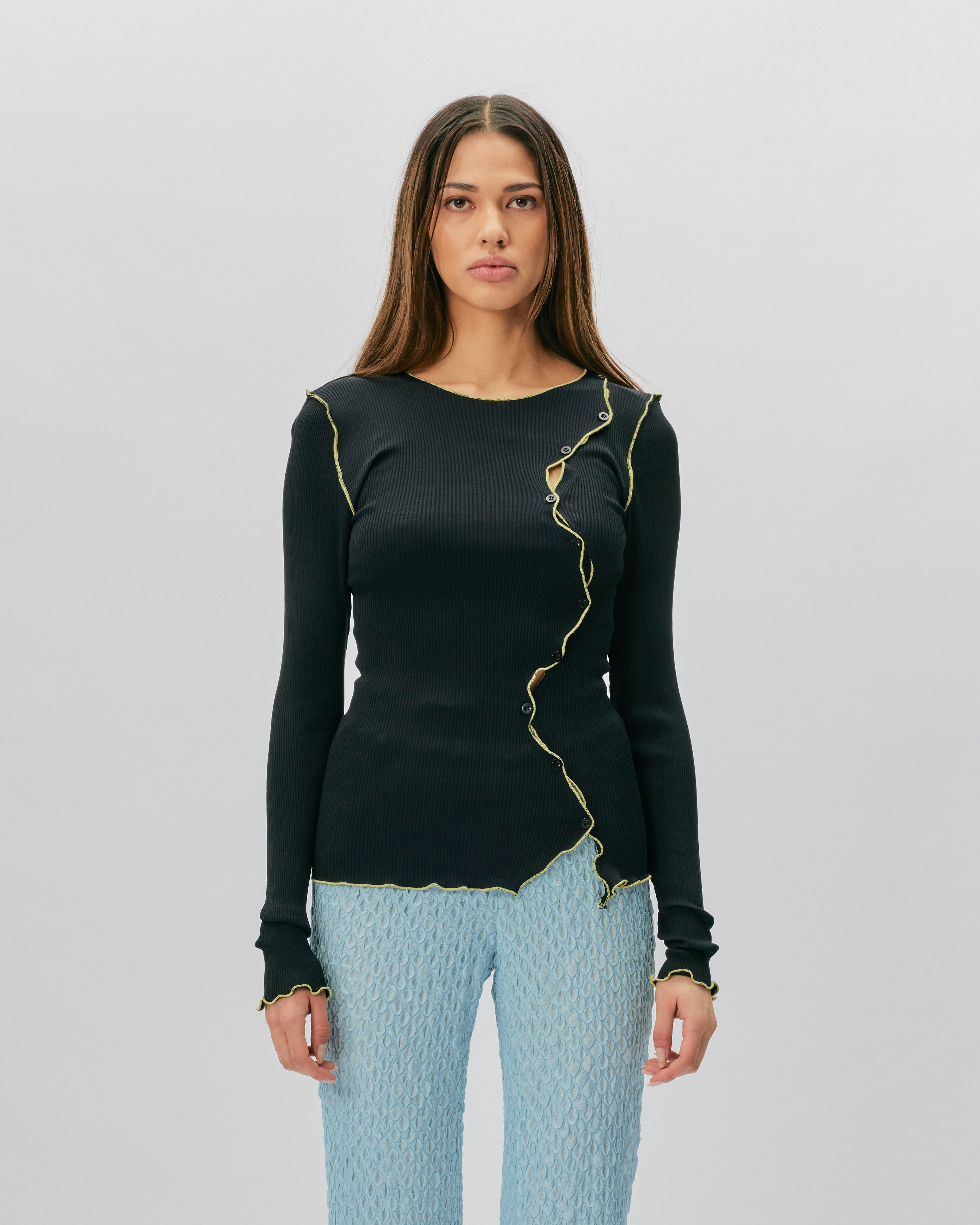 OpéraSPORT Lisa Seamless Top YELLOW/BLACK Z41-YELLOW/BLK